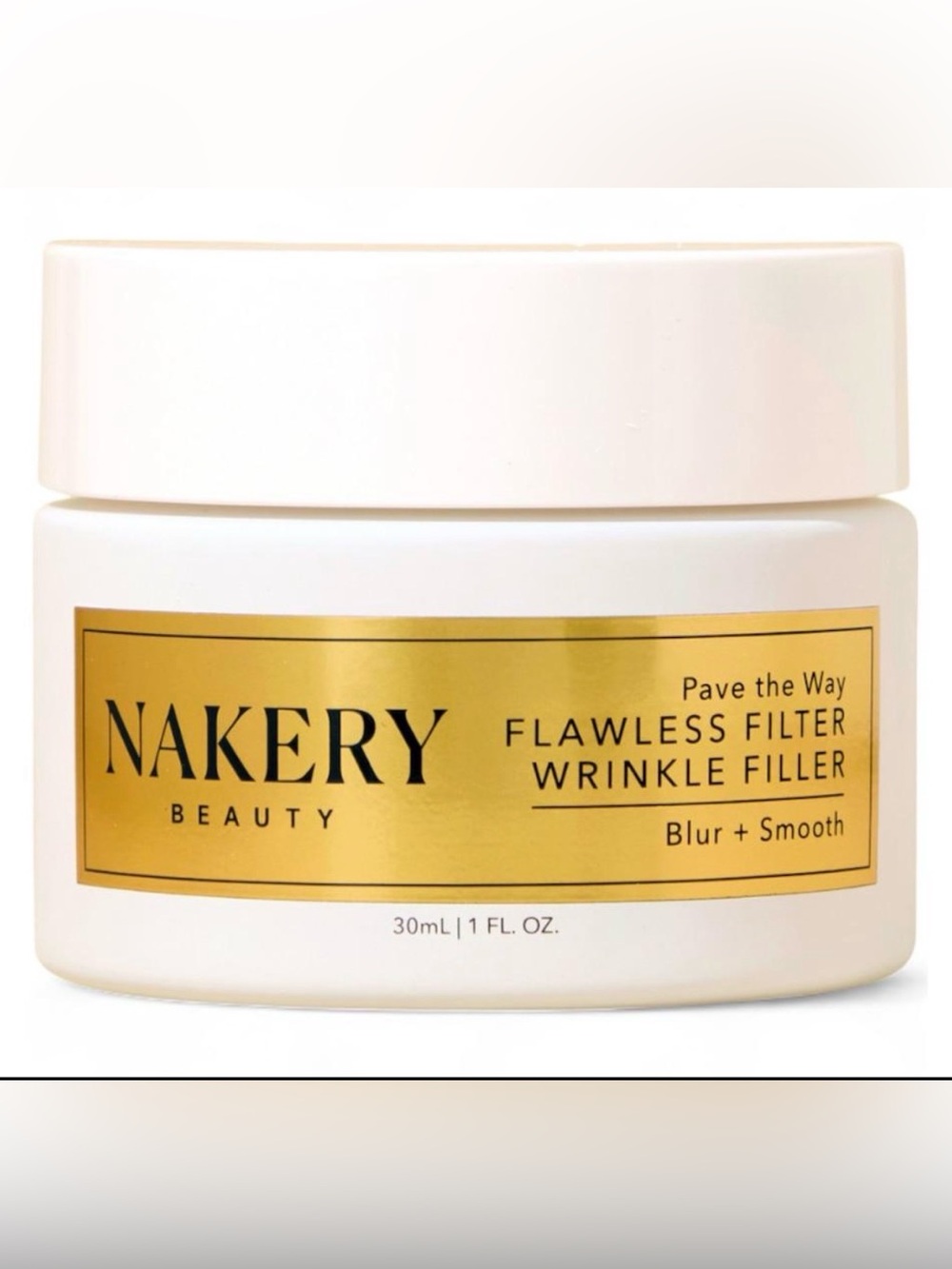 Nakery Beauty Pave the Way Flawless Filter Wrinkle Filler (1 fl oz / 30 mL).